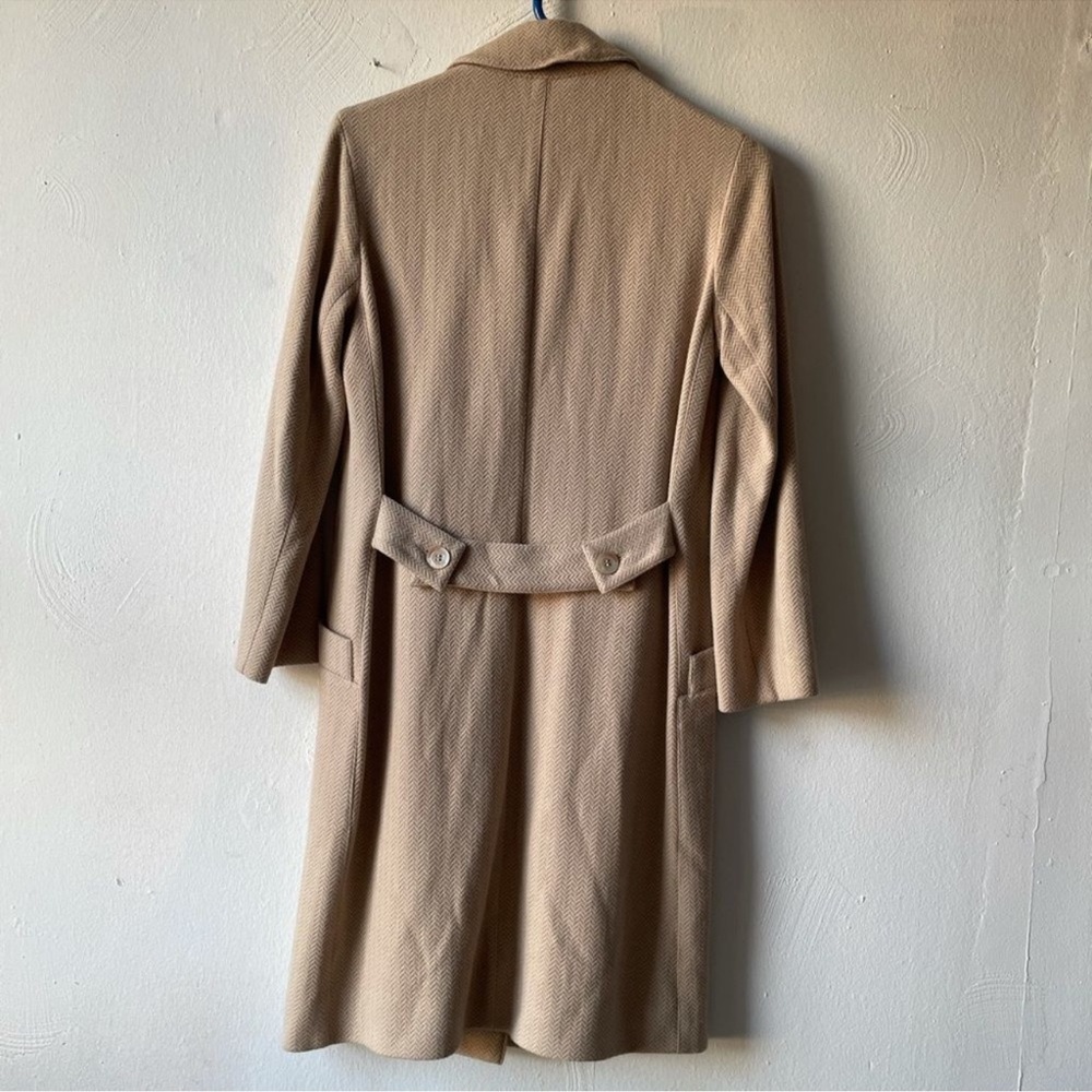 Vintage Missoni Wool Coat - Beige - (S)– Timeless, Minimalist, Elegant - Picture 3 of 11